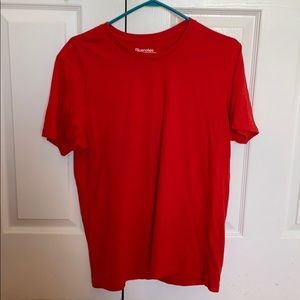 Red t-shirt